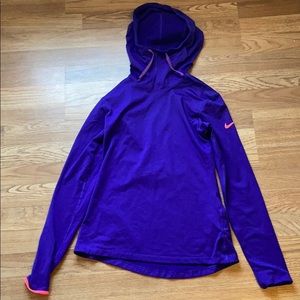 Nike thin workout sweatshirt